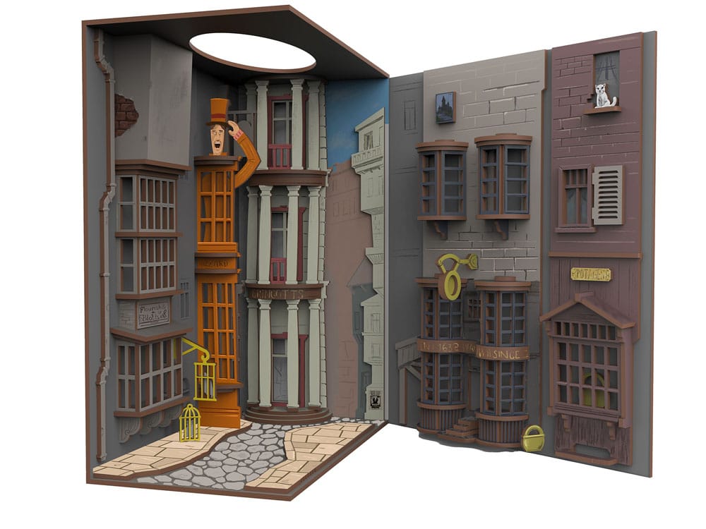 Harry Potter Tiny Adventures Book Nook Diagon Alley 23 cm Mini Diorama