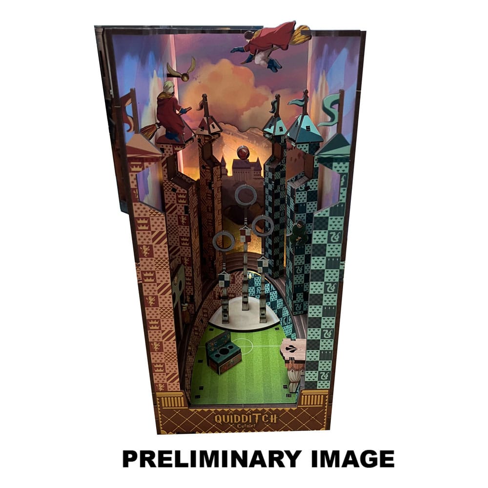 Harry Potter Tiny Adventures Book Nook Quidditch Pitch 23 cm Mini Diorama