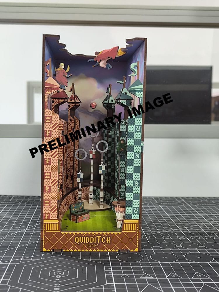 Harry Potter Tiny Adventures Book Nook Quidditch Pitch 23 cm Mini Diorama