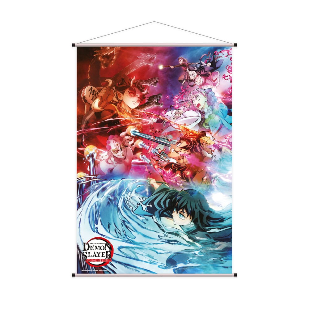 Demon Slayer Swordsmith Village Arc Ver. B 60 x 90 cm Wallscroll