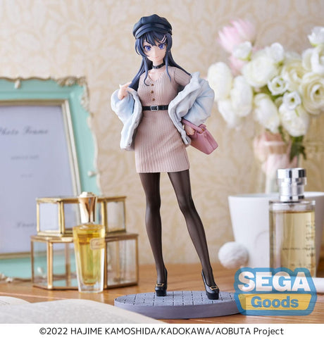 Rascal Does Not Dream of a Bunny Girl Senpai Mai Sakurajima Casual Clothes Ver. 21cm Luminasta PVC Statue