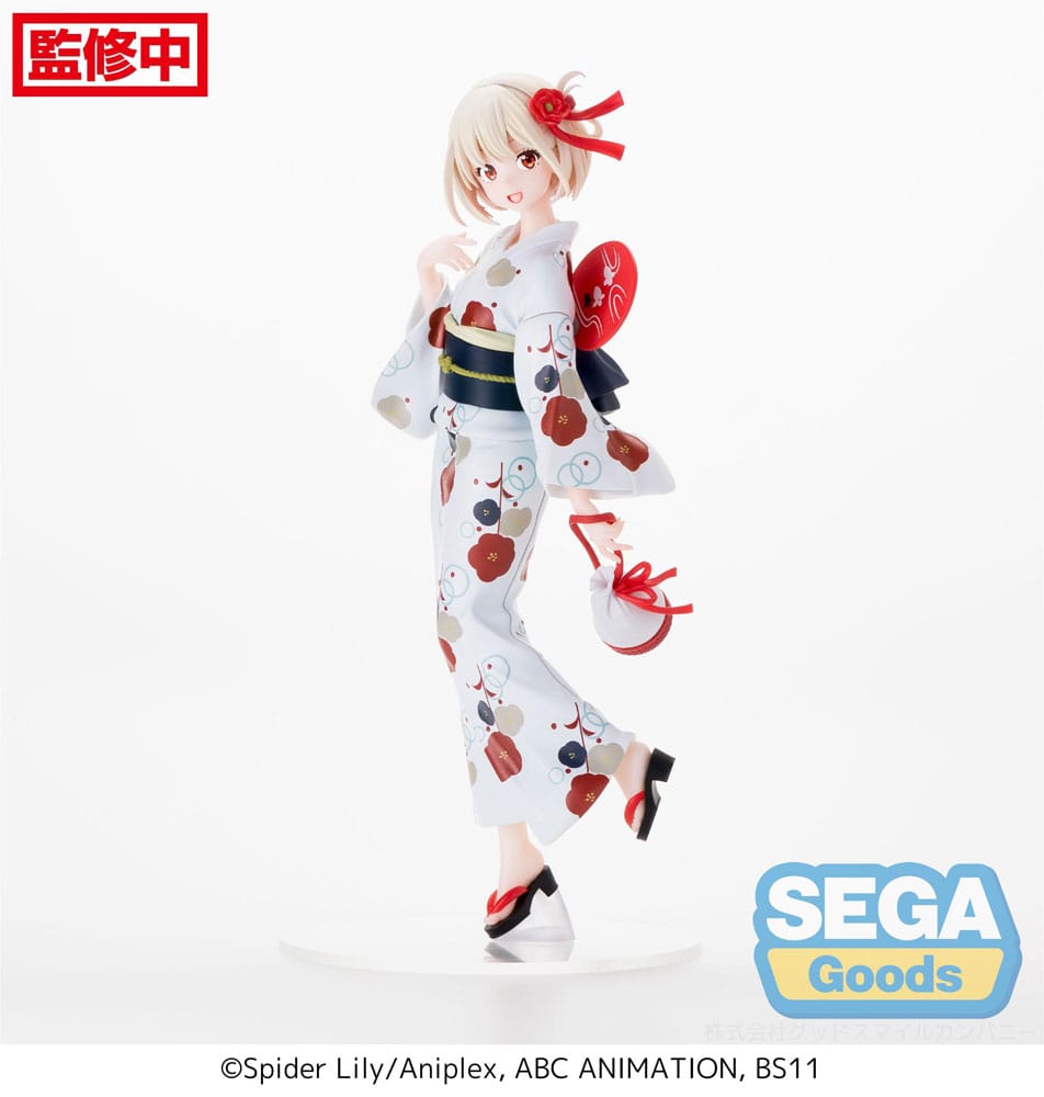 Lycoris Recoil Luminasta Chisato Nishikigi Going out in a Yukata 19 cm PVC Statue