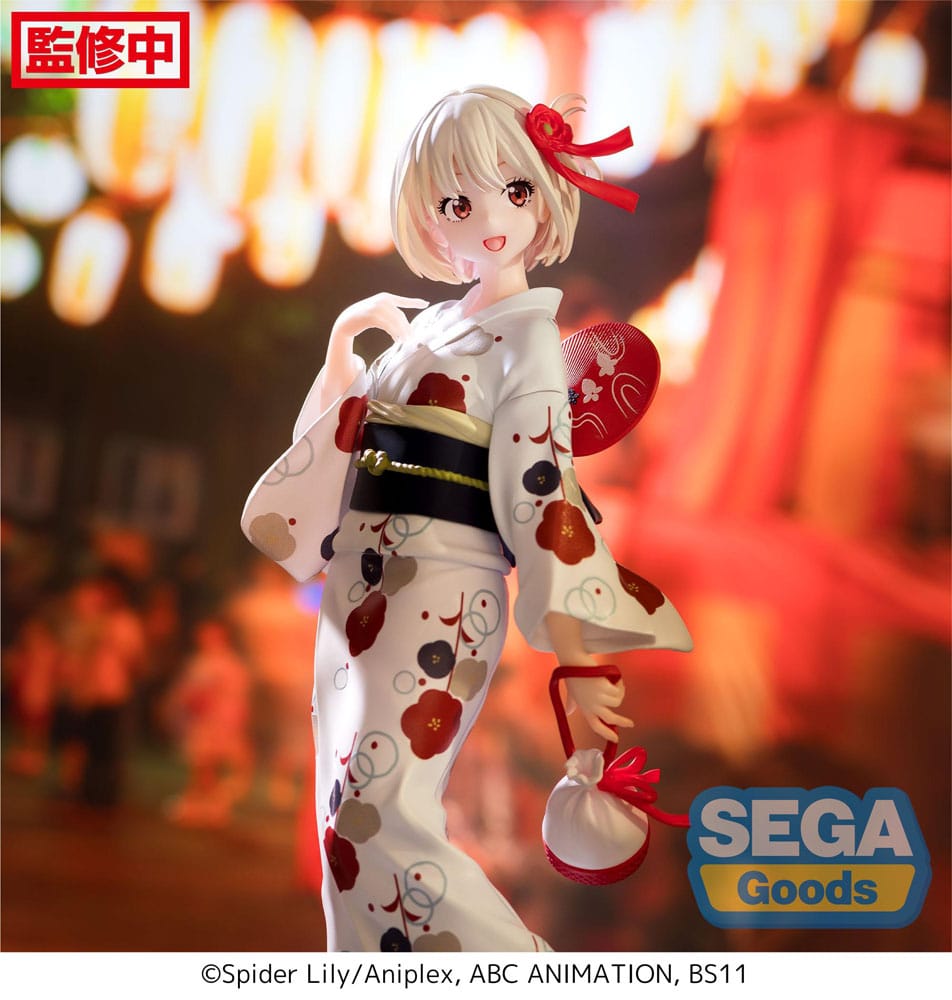 Lycoris Recoil Luminasta Chisato Nishikigi Going out in a Yukata 19 cm PVC Statue