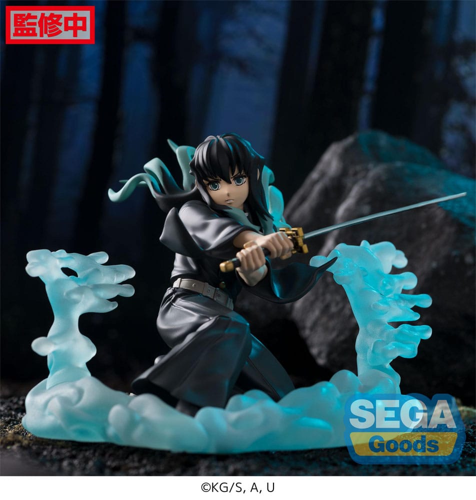 Demon Slayer: Kimetsu no Yaiba Xross Link Anime Muichiro Tokito Hashira Training Arc 11 cm PVC Statue