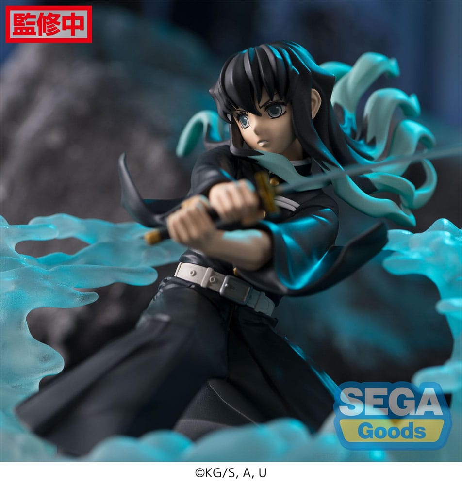 Demon Slayer: Kimetsu no Yaiba Xross Link Anime Muichiro Tokito Hashira Training Arc 11 cm PVC Statue