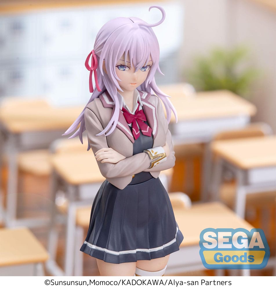 Alya Sometimes Hides Her Feelings in Russian Luminasta Alya Uniform Ver. 18 cm PVC Statue