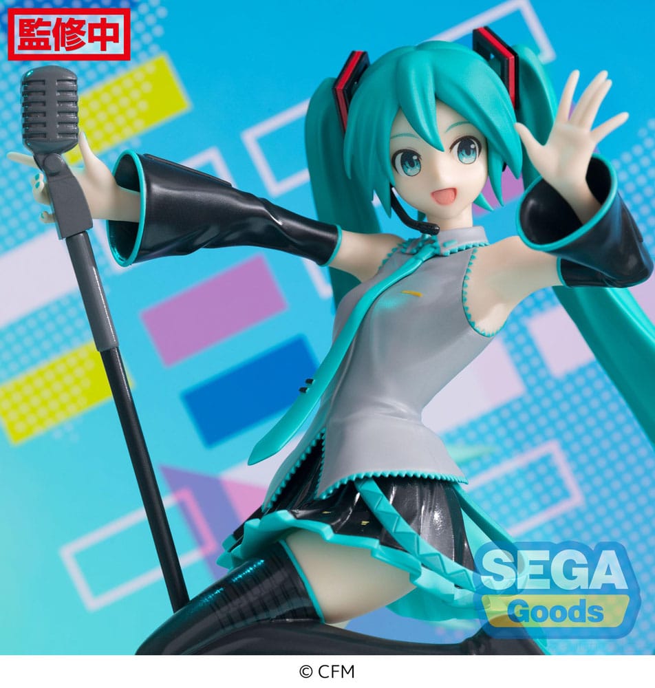 Hatsune Miku Series Luminasta Project DIVA MEGA39's 15th DIVA Ver. 18 cm  PVC Statue