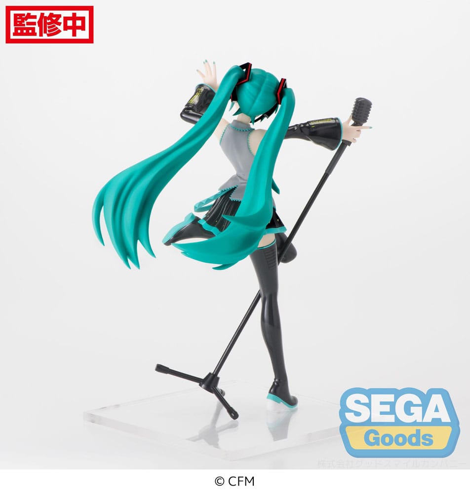 Hatsune Miku Series Luminasta Project DIVA MEGA39's 15th DIVA Ver. 18 cm  PVC Statue