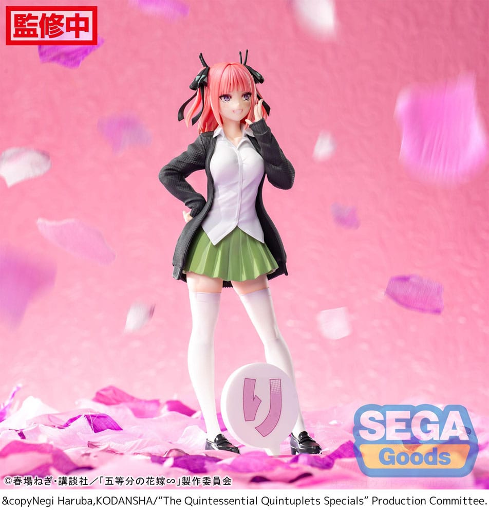 The Quintessential Quintuplets Luminasta Nino Nakano 20 cm PVC Statue