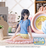 Rascal Does Not Dream of Bunny Girl Senpai Luminasta Mai Sakurajima Pajamas 14 cm PVC Statue