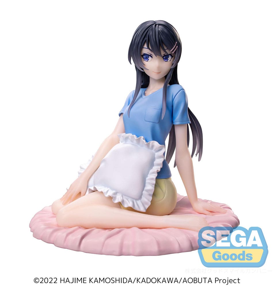 Rascal Does Not Dream of Bunny Girl Senpai Luminasta Mai Sakurajima Pajamas 14 cm PVC Statue