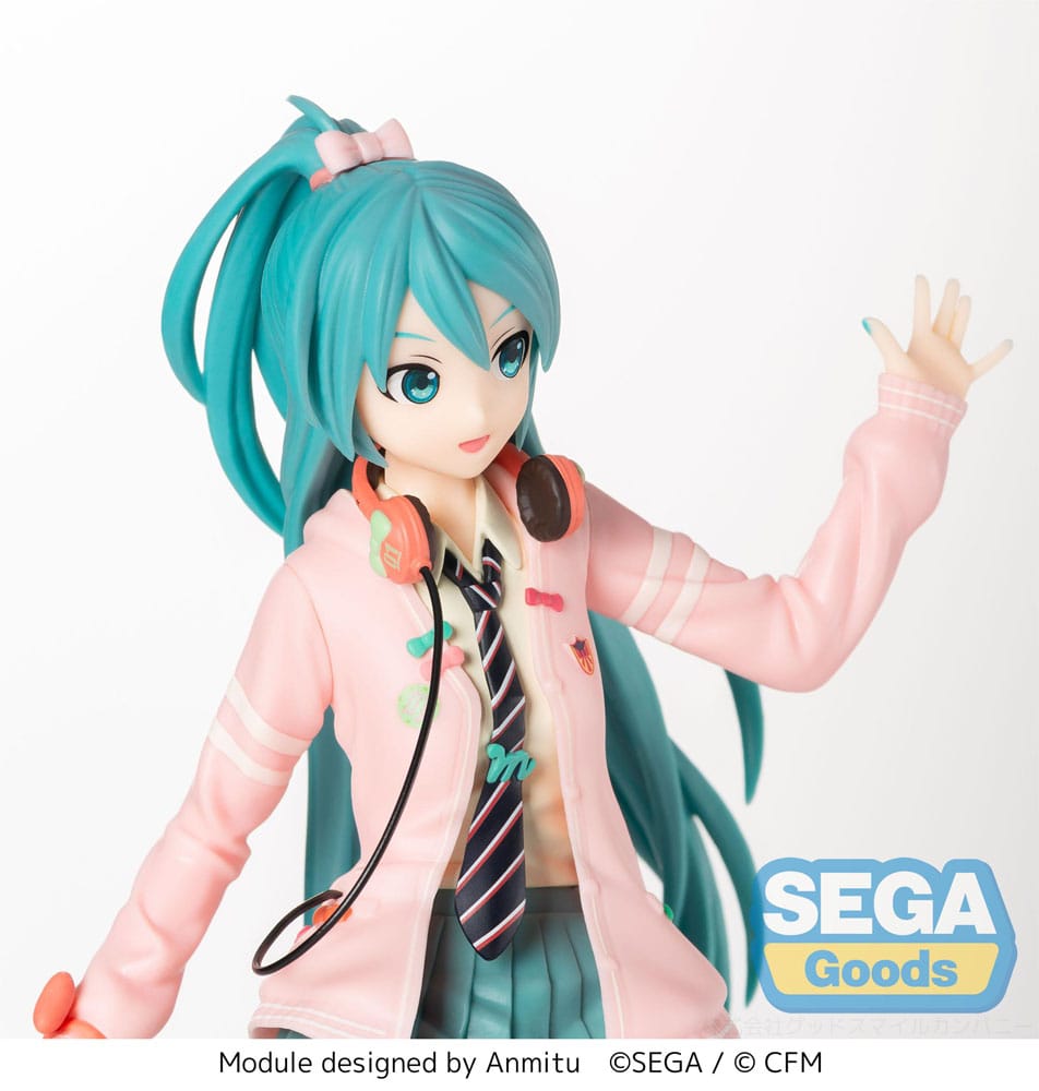 Hatsune Miku Project DIVA Arcade SPM Hatsune Miku Ribbon Girl 24 cm PVC Statue