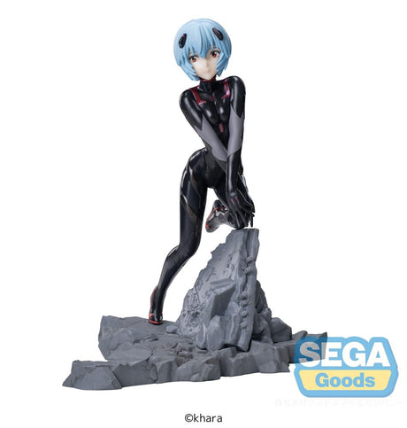 Evangelion: 3.0+1.0 Thrice Upon a Time Luminasta Vignetteum Tentative Rei Ayanami 30th Anniversary Ver. 19 cm PVC Statue