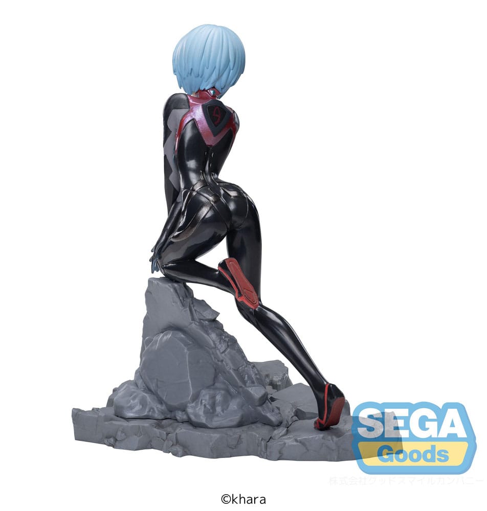 Evangelion: 3.0+1.0 Thrice Upon a Time Luminasta Vignetteum Tentative Rei Ayanami 30th Anniversary Ver. 19 cm PVC Statue