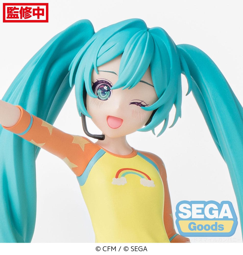 Hatsune Miku x Love and Berry Dress Up and Dance! Desktop x Decorate Collections Love Costume Ver. 17 cm PVC Statue