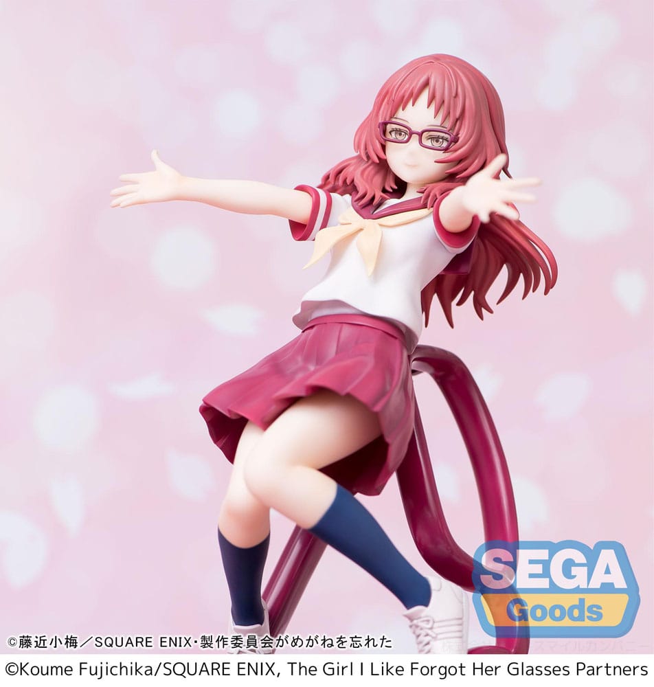 The Girl I Like Forgot Her Glasses Ai Mie 18 cm Luminasta PVC Statue