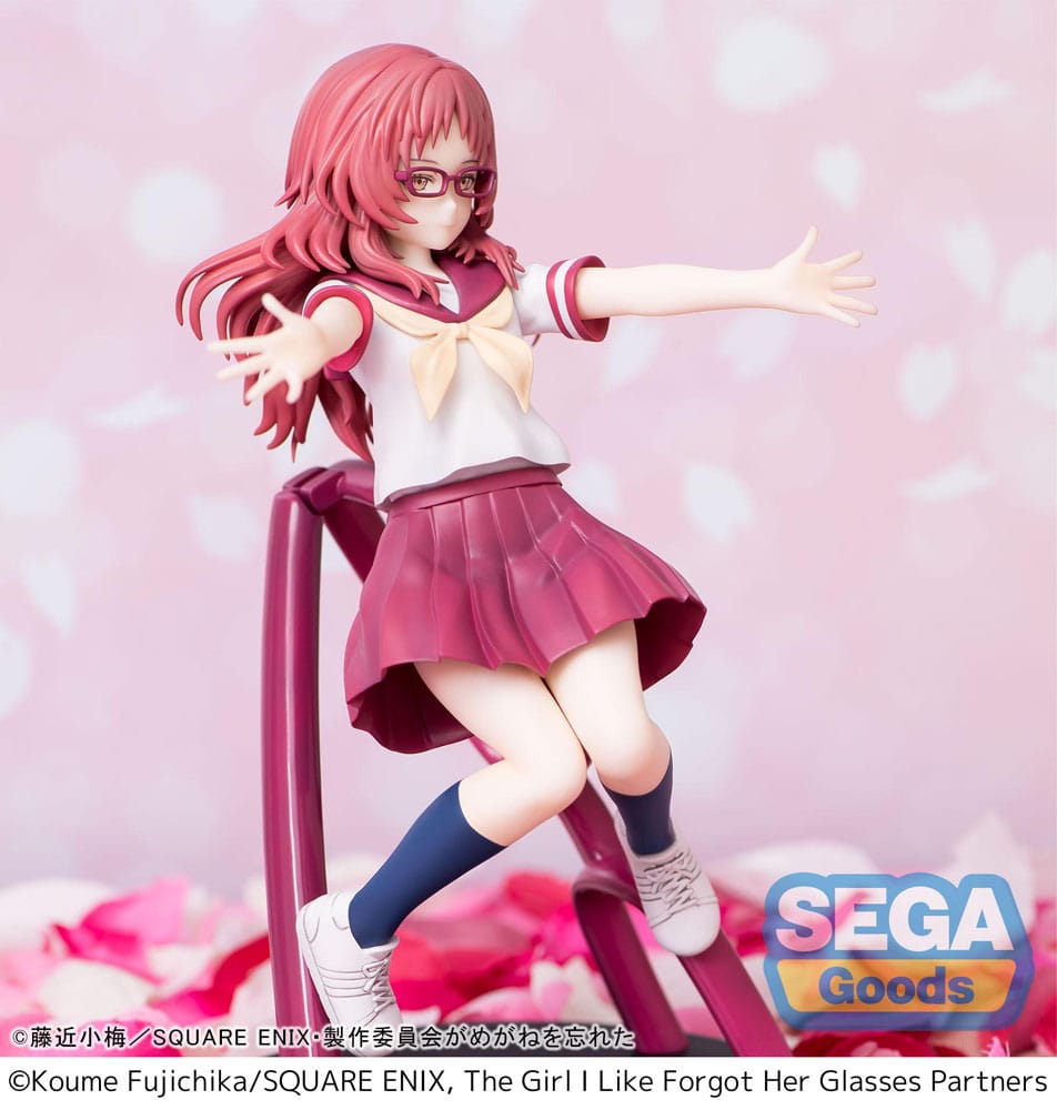 The Girl I Like Forgot Her Glasses Ai Mie 18 cm Luminasta PVC Statue