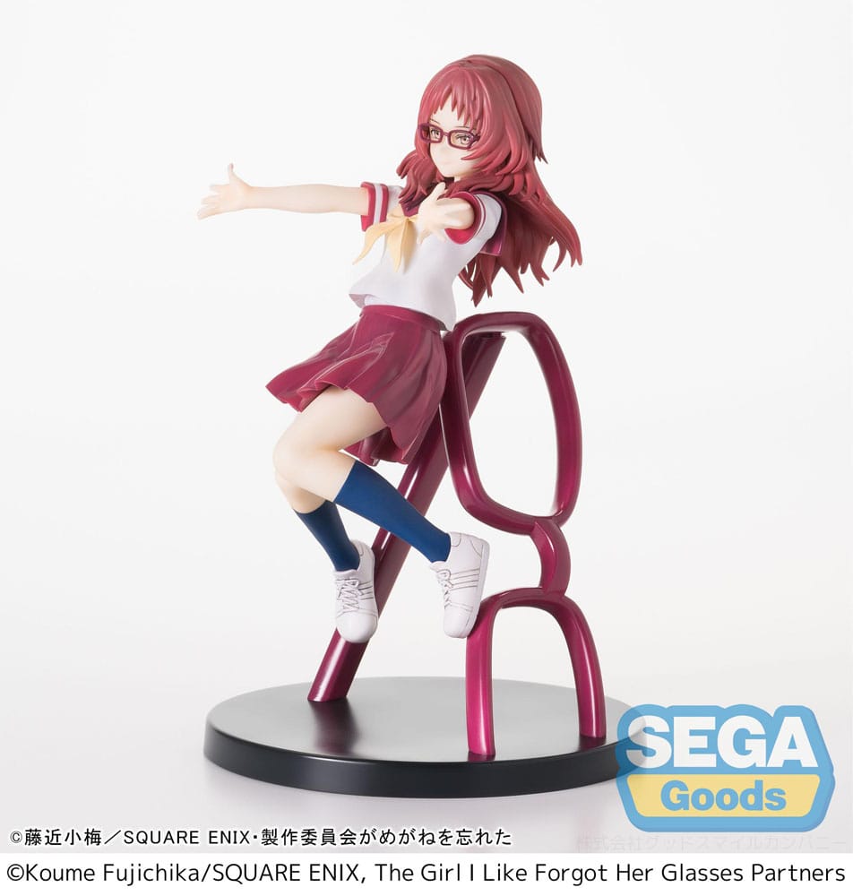 The Girl I Like Forgot Her Glasses Ai Mie 18 cm Luminasta PVC Statue