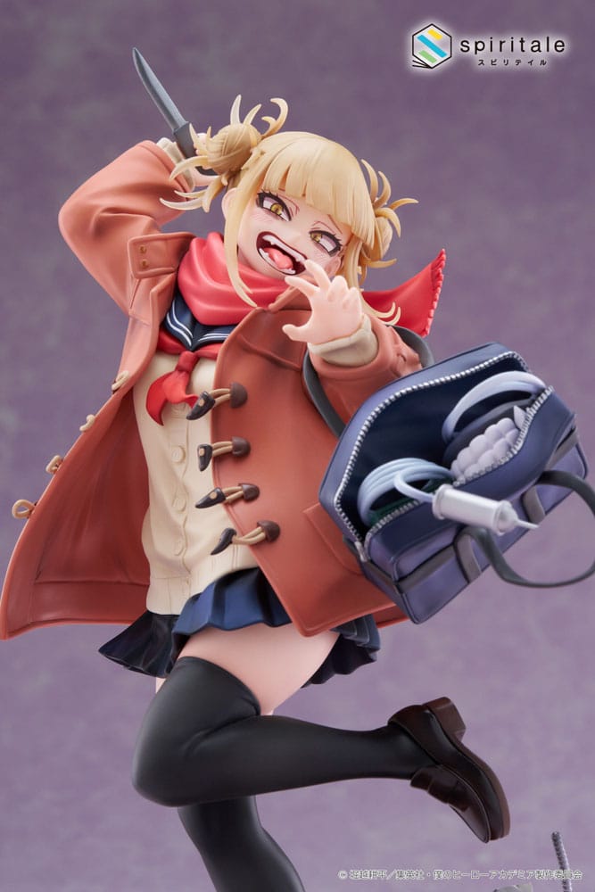 My Hero Academia Senpai Himiko Toga Duffel Coat 27 cm 1/7 PVC Statue