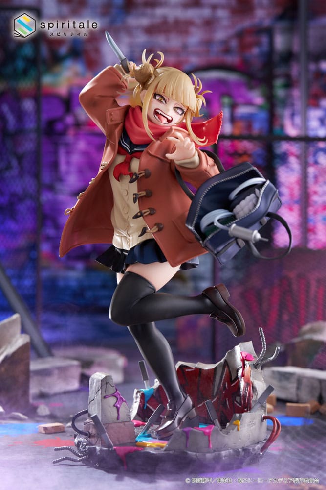 My Hero Academia Senpai Himiko Toga Duffel Coat 27 cm 1/7 PVC Statue