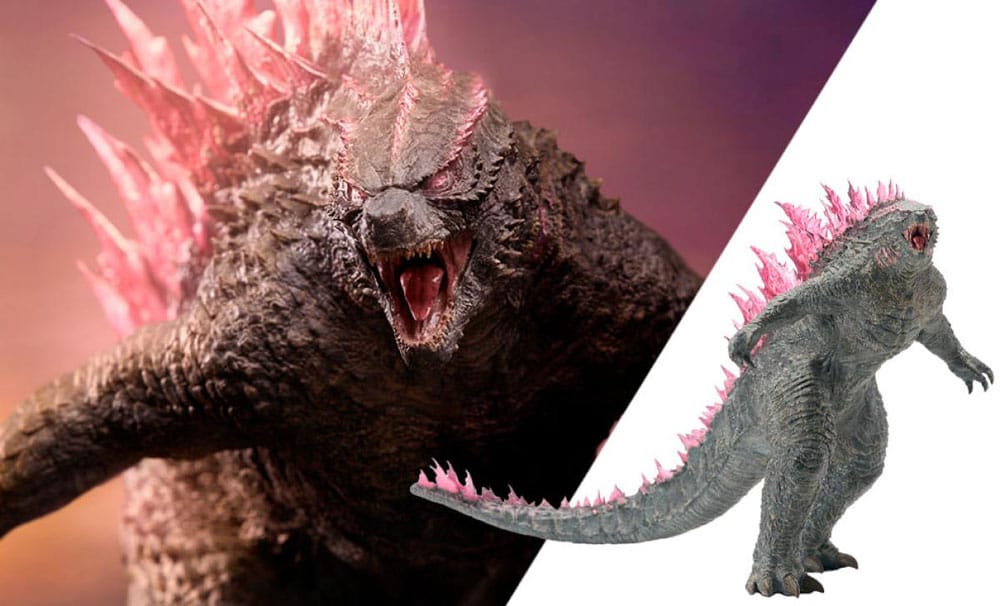 Godzilla Hall of Fame Godzilla 2024 Evolved Form (Heat Ray Version) 27 cm PVC Statue