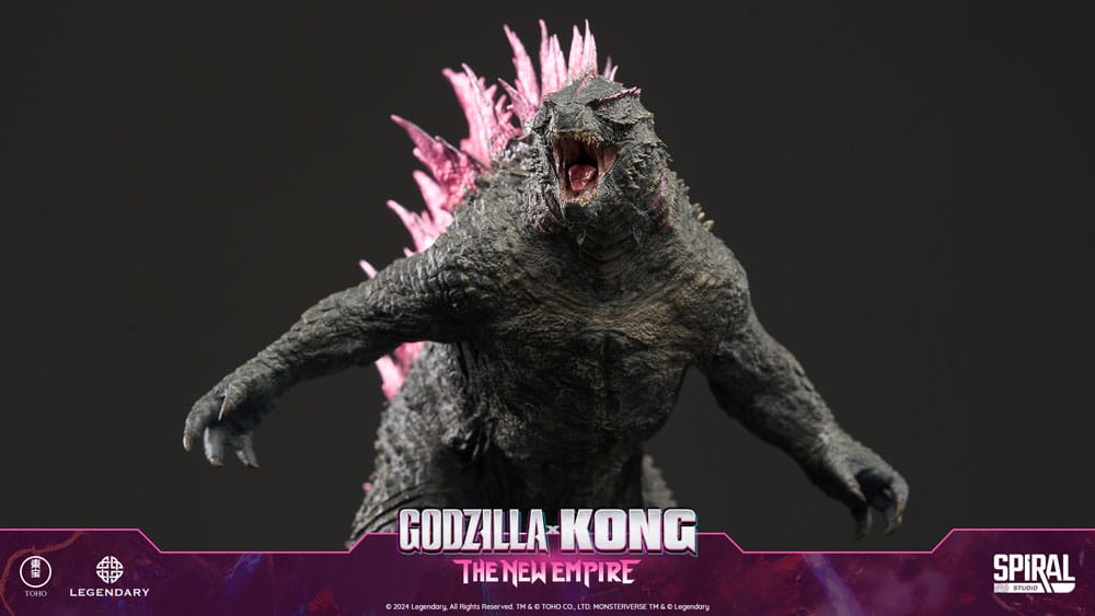 Godzilla Hall of Fame Godzilla 2024 Evolved Form (Heat Ray Version) 27 cm PVC Statue