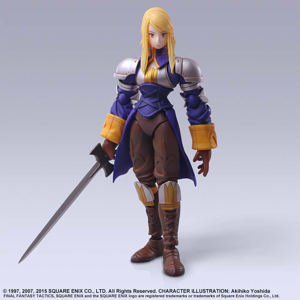 Final Fantasy Tactics Bring Arts Agrias Oaks 14 cm Action Figure