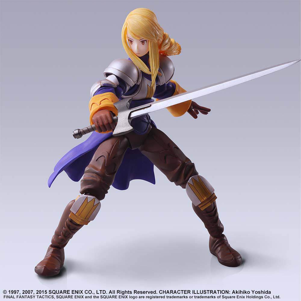 Final Fantasy Tactics Bring Arts Agrias Oaks 14 cm Action Figure