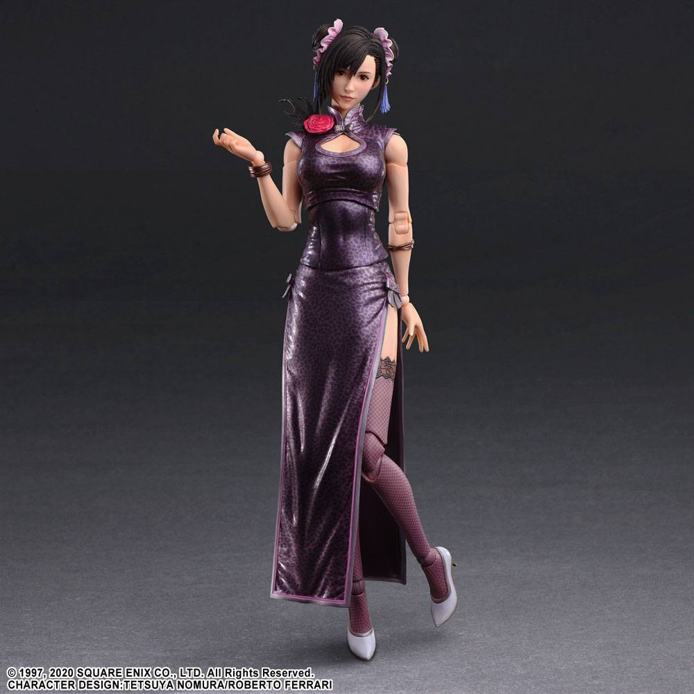 Final Fantasy VII Remake Play Arts Kai Tifa Lockhart Sporty Dress Ver. 25 cm Action Figure