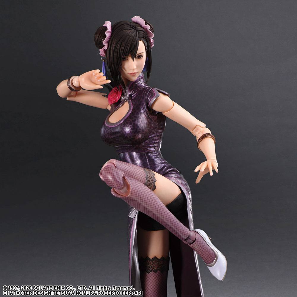 Final Fantasy VII Remake Play Arts Kai Tifa Lockhart Sporty Dress Ver. 25 cm Action Figure