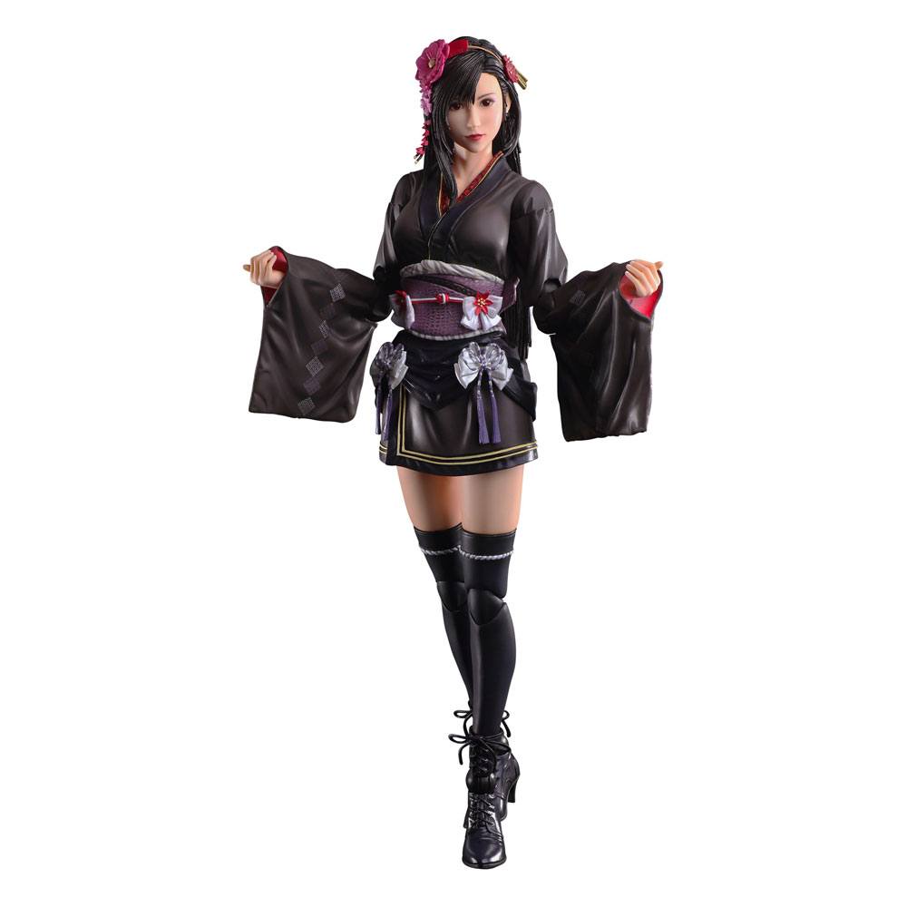 Final Fantasy VII Remake Play Arts Kai Tifa Lockhart Exotic Dress Ver. 25 cm Action Figure