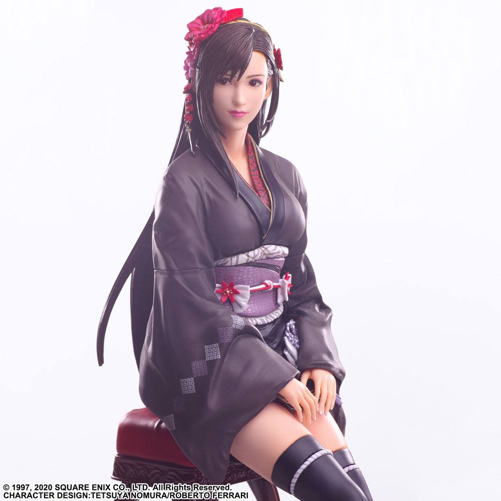 Final Fantasy VII Remake Static Tifa Lockhart Exotic Dress Ver. 23 cm Arts Gallery Statue