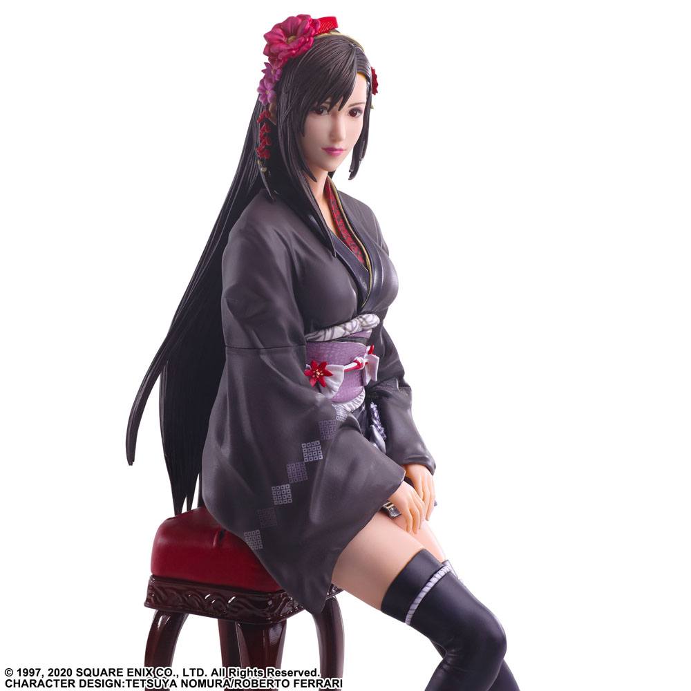 Final Fantasy VII Remake Static Tifa Lockhart Exotic Dress Ver. 23 cm Arts Gallery Statue