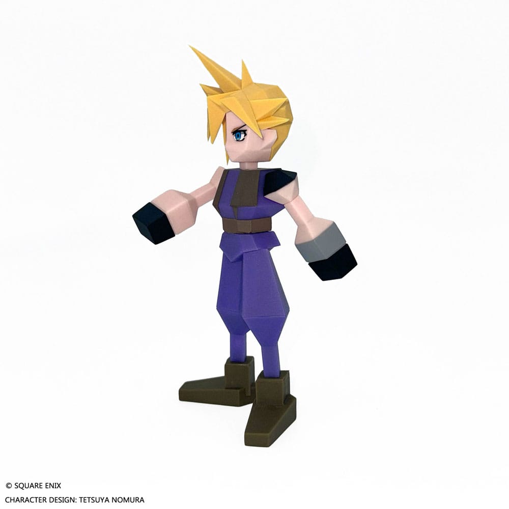 Final Fantasy VII Polygon Cloud Strife 15 cm Vinyl Figure