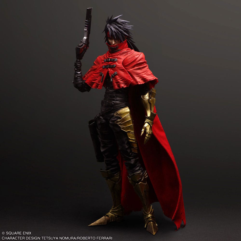 Final Fantasy VII Rebirth Play Arts Kai Vincent Valentine 28 cm Action Figure