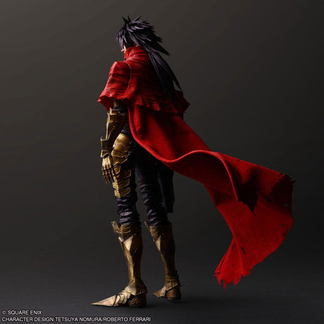 Final Fantasy VII Rebirth Play Arts Kai Vincent Valentine 28 cm Action Figure