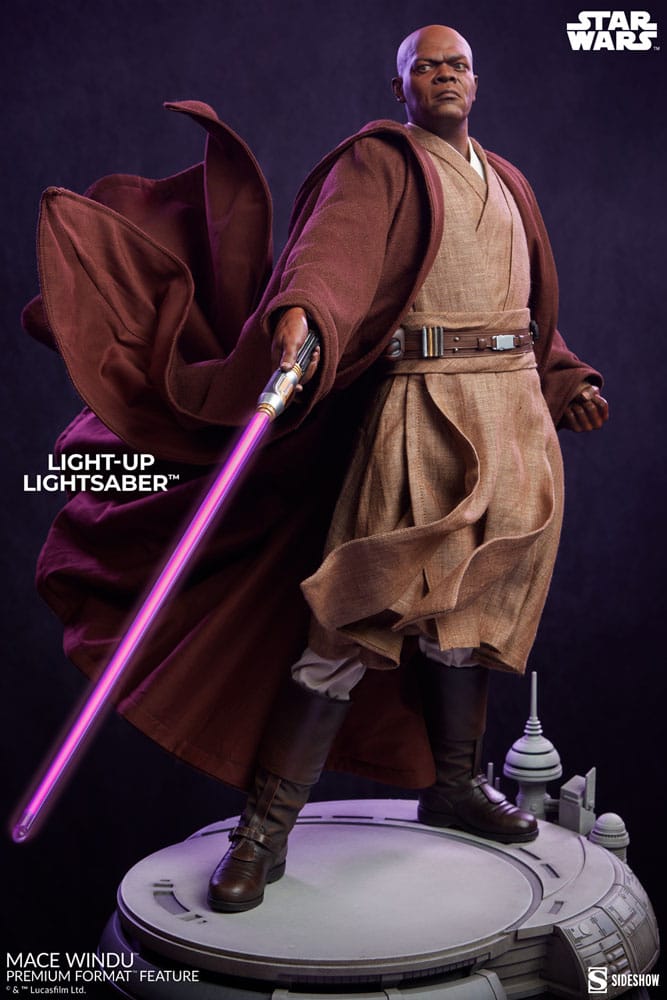 Star Wars buy Light Up Mace Windu