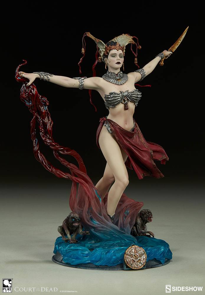 Court of the Dead Gethsemoni Queens Conjuring 25 cm PVC Statue