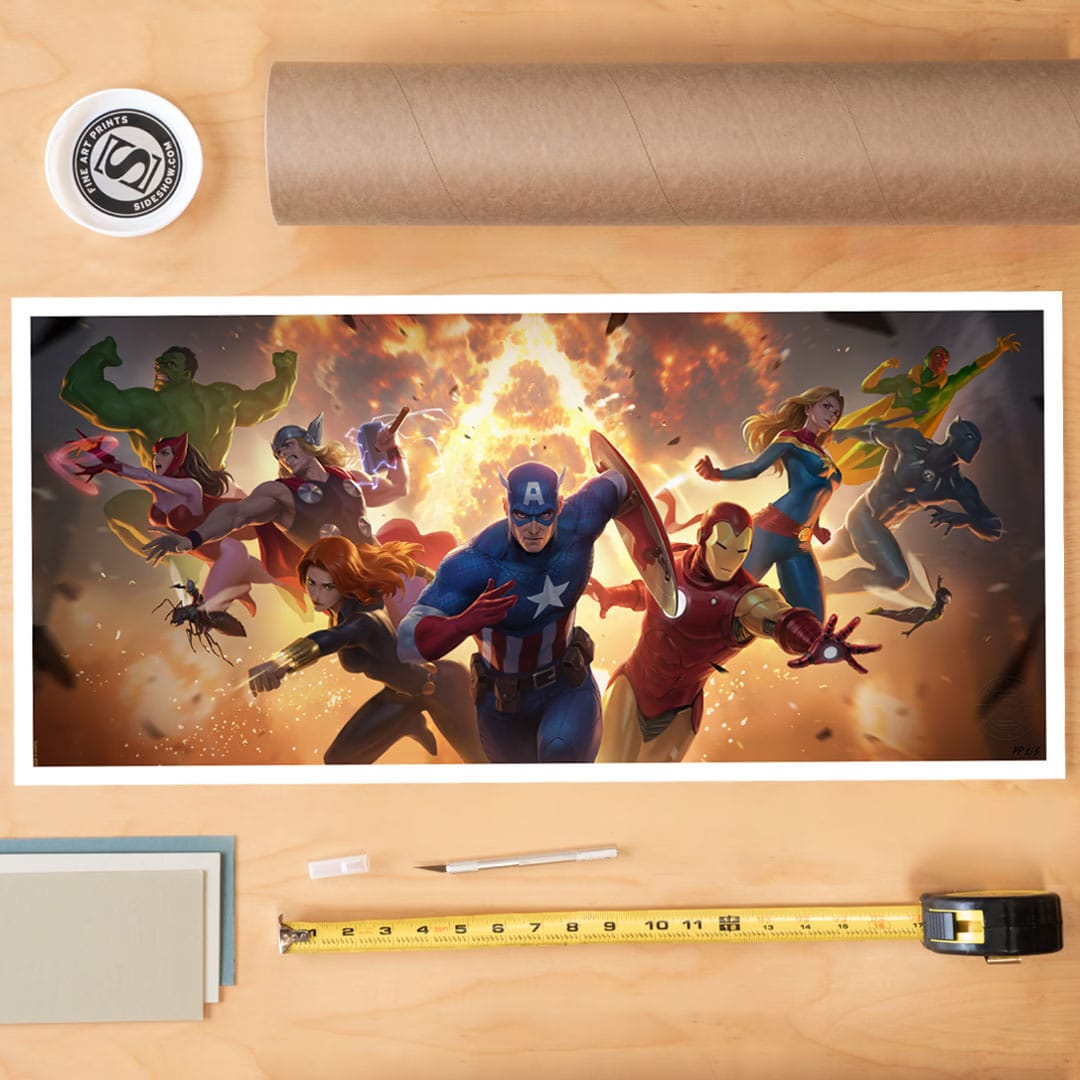 Marvel The Avengers Assemble 71 x 33 cm Unframed Art Print