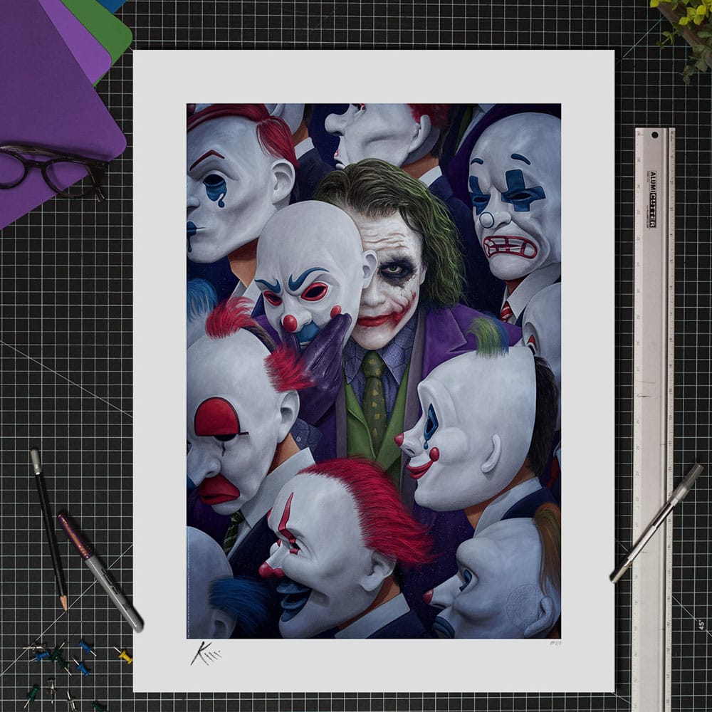 DC Comics Agent of Chaos 46 x 61 cm Unframed Art Print