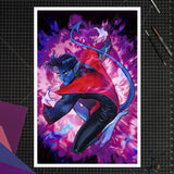 Marvel Nightcrawler 41x61 cm Art Print Unframed