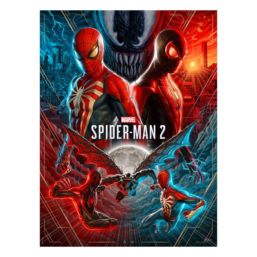 Marvel Spider-Man 2 Greater Together 46 x 61 cm Unframed Art Print