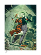 DC Comics Harley Quinn & The Joker Lawless Love 46 x 61 cm Unframed Art Print