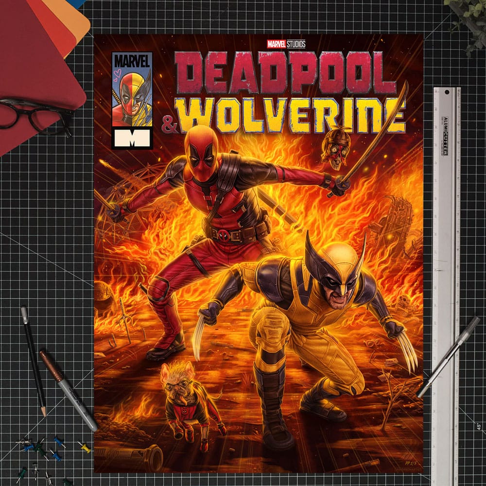 Marvel Deadpool & Wolverine 46 x 61 cm Unframed Art Print