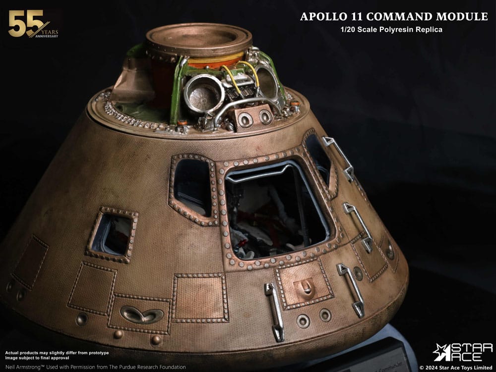 NASA Apollo 11 Command Module (DX) 20 cm 1/20 Replica