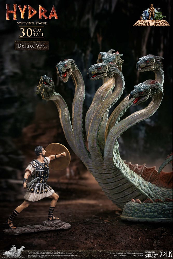 Jason and the Argonauts Soft Hydra 30 cm Deluxe Version Vinyl Statue