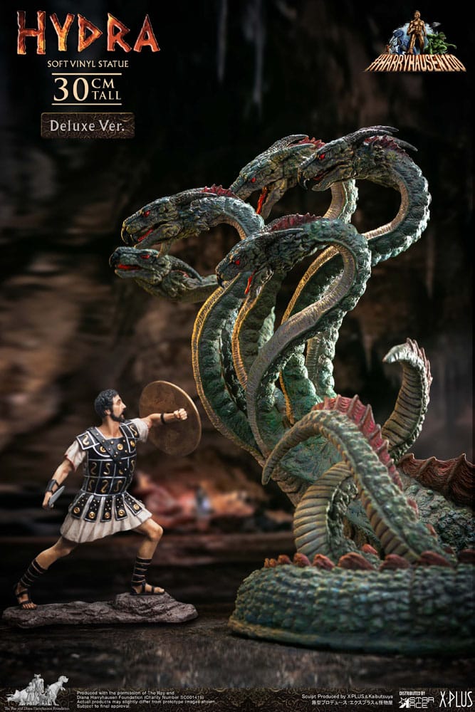 Jason and the Argonauts Soft Hydra 30 cm Deluxe Version Vinyl Statue