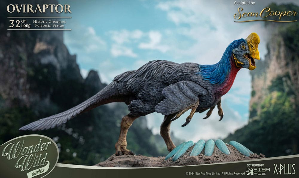 Wonders of the Wild Oviraptor (re-run) 32 cm Statue