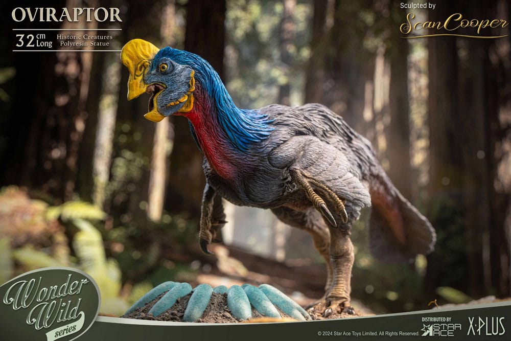 Wonders of the Wild Oviraptor (re-run) 32 cm Statue