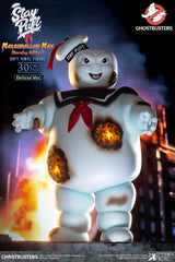 Ghostbusters Stay Puft Marshmallow Man Burning Edition Deluxe Version 30 cm Soft Vinyl Statue